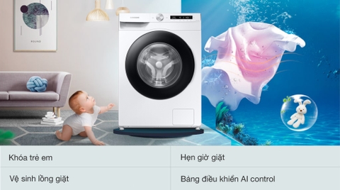 Máy giặt Samsung 13kg Inverter WW13T504DAW/SV
