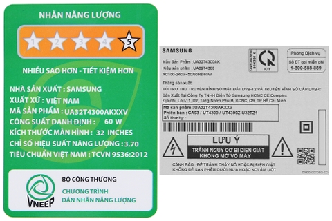 Smart tivi Samsung UA32T4300 32 inch HD