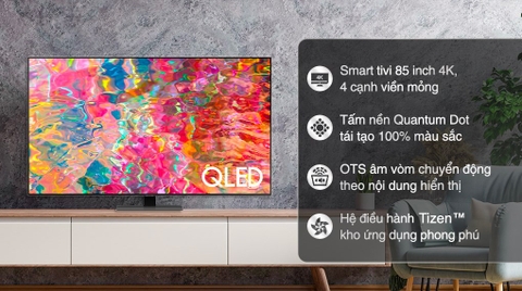 Smart Tivi QLED Samsung QA85Q70B 85 inch 4K