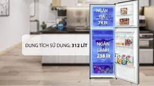 Tủ lạnh Electrolux 312 Lít Inverter ETB3440K-A