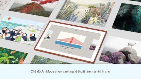 Smart Tivi QLED Samsung QA55LS03A 55 inch 4K