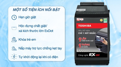 Máy giặt Toshiba Inverter 10 Kg AW-DM1100JV
