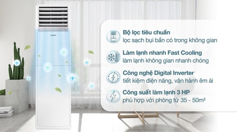 Điều hòa tủ đứng Samsung 30.000BTU AC030BNPDKC/TC