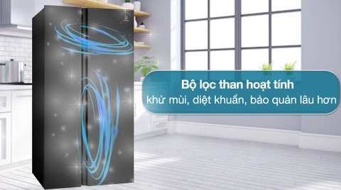 Tủ lạnh Electrolux 624 Lít Inverter ESE6600A-BVN