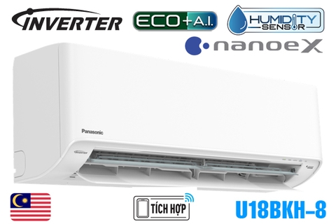 Điều hòa Panasonic 18000BTU 1 chiều inverter U18BKH-8