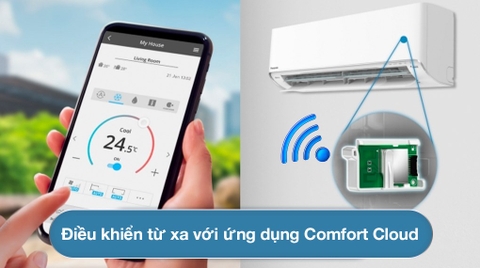 Điều hòa Panasonic 9000BTU 1 chiều Inverter XU9XKH-8