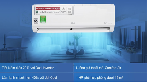 Điều hòa LG 9000BTU 1 chiều Inverter V10ENH1