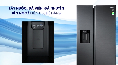 Tủ lạnh Samsung Inverter 617 lít RS64R5301B4/SV