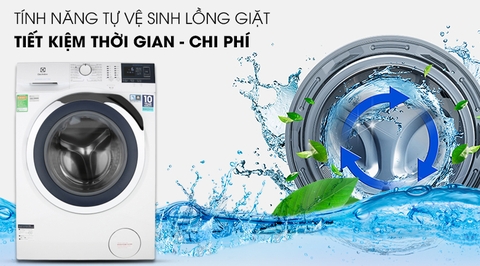Máy giặt Electrolux 9kg Inverter EWF9024BDWB