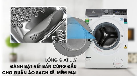Máy giặt sấy Electrolux 11kg Inverter EWW1141AEWA
