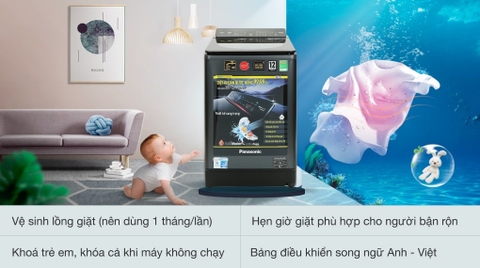 Máy giặt Panasonic 14kg Inverter NA-FD14V1BRV
