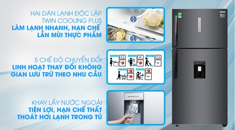 Tủ lạnh Samsung Inverter 586 lít RT58K7100BS/SV