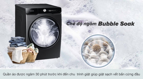 Máy giặt sấy Samsung giặt 21kg sấy 12kg Inverter WD21T6500GV/SV