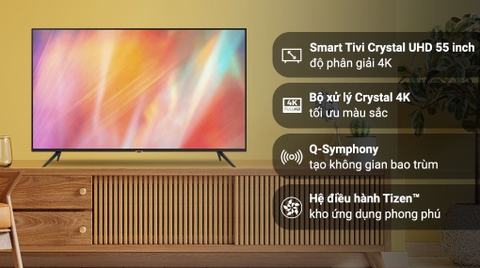 Smart Tivi Samsung UA55AU7002 55 inch 4K