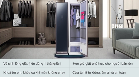 Tủ chăm sóc quần áo Samsung DF60R8600CG/SV