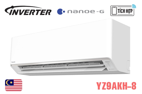 Điều hòa Panasonic 9000BTU 2 chiều inverter YZ9AKH-8