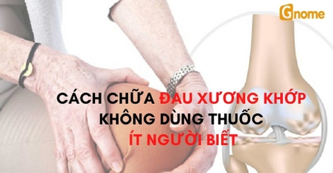 Cách chữa đau xương khớp không dùng thuốc ít người biết