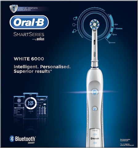 Bàn chải điện Braun OralB pro 6000 [Hàng Đức]