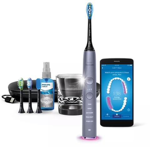 Bàn chải điện Philips HX9924/43 DiamondClean Smart [Hàng Đức]