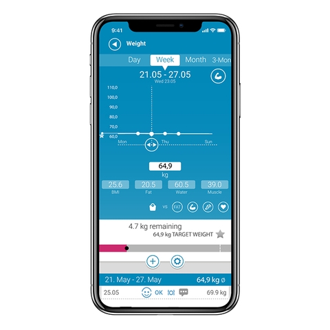 Cân đo chỉ số cơ thể wifi Medisana BS 600 [Hàng Đức]