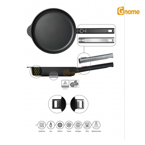 Chảo Woll Diamond XR Logic Fry 24cm [Hàng Đức]