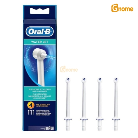 Đầu máy tăm nước Oral B Water Jet vỉ 4 chiếc [Hàng Đức]
