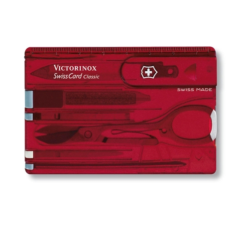 Dụng cụ đa năng Victorinox Swisscard Ruby 0.7100.T [Hàng Đức]