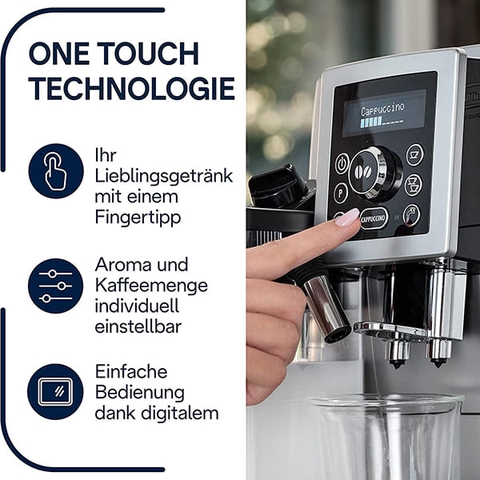 Máy Pha Cà Phê Delonghi Ecam 23.466.S [Hàng Đức]