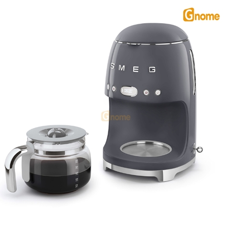 Máy pha Cafe phin Smeg DCF02GREU Slate Grey [Bảo hành 1 năm]