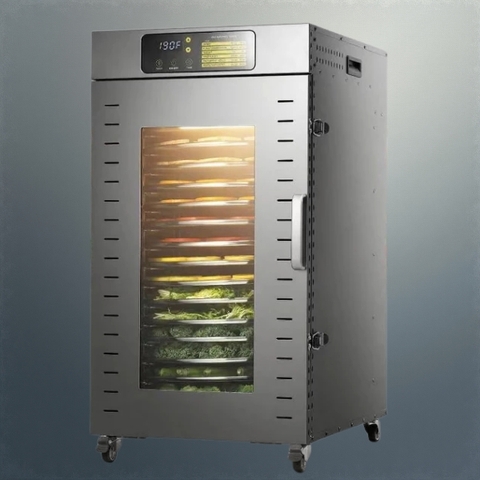 Máy Sấy Thực Phẩm Công Nghiệp 16 Khay DBC-16D [Septree Xoay]