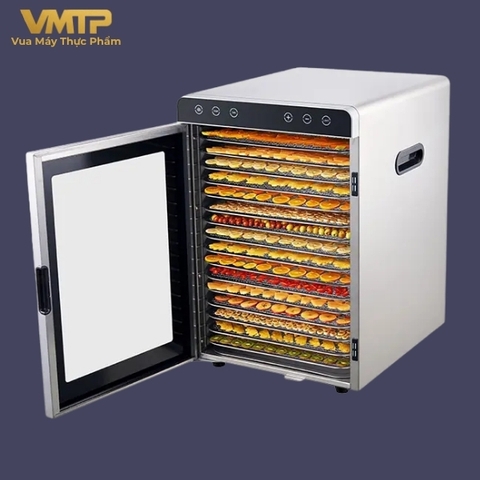 Máy Sấy Thực Phẩm Công Nghiệp 16 Khay SS-16D