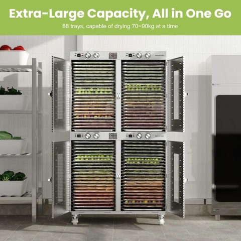 Máy Sấy Thực Phẩm Công Nghiệp 88 Khay DBJ-88A
