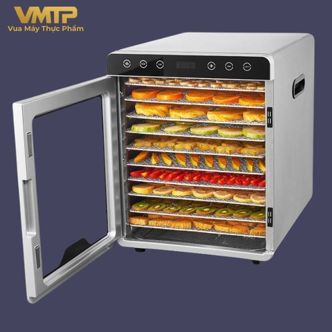 Máy Sấy Thực Phẩm Gia Đình 10 Khay SS-10D