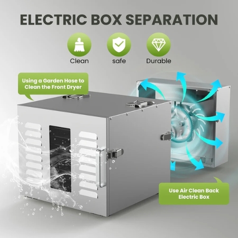 Máy Sấy Thực Phẩm Gia Đình 10 Khay ST-01