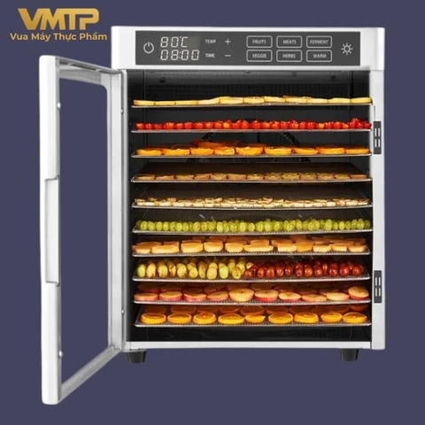 Máy Sấy Thực Phẩm Gia Đình 10 Khay SS-10F