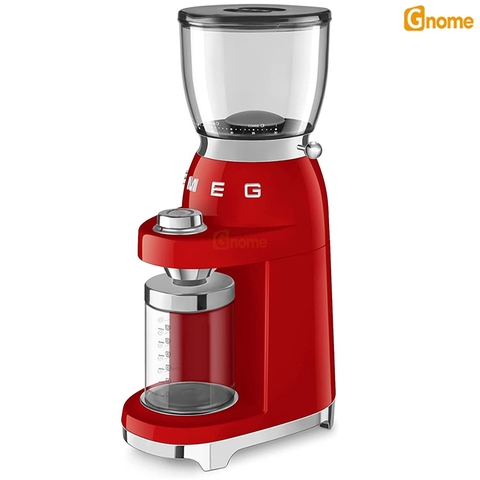 Máy xay hạt Cafe Smeg CGF01RDEU màu đỏ [Bảo hành 1 năm]
