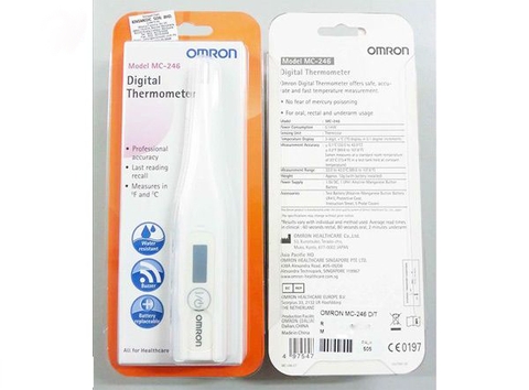 Nhiệt kế điện tử Omron MC 246