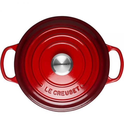 Nồi gang Le Creuset Evo 26cm Kirsche [Made in France]