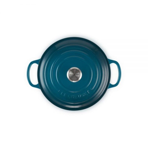Nồi gang Le Creuset Evo Deep Teal 26cm [Made in France]