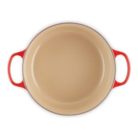 Nồi gang Le Creuset màu đỏ anh đào 24cm [Made in France]