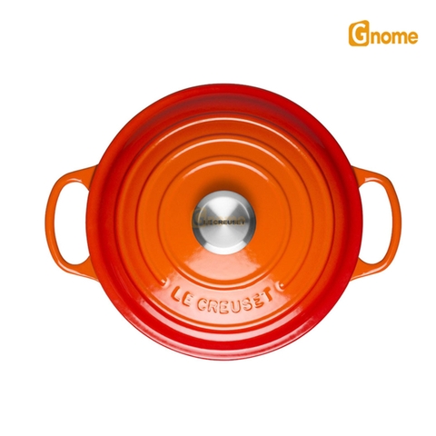 Nồi gang Le Creuset 24cm Orange [Made in France]