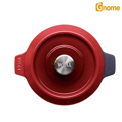 Nồi gang Woll Iron Pots 20cm Chill Red [Hàng Đức]