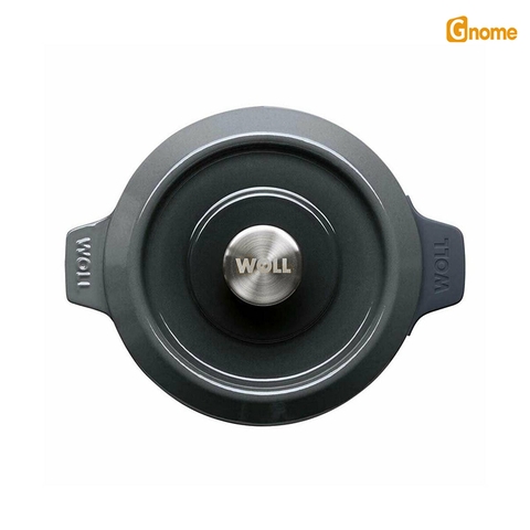 Nồi gang Woll Iron Pots 20cm Carbon Grey [Hàng Đức]