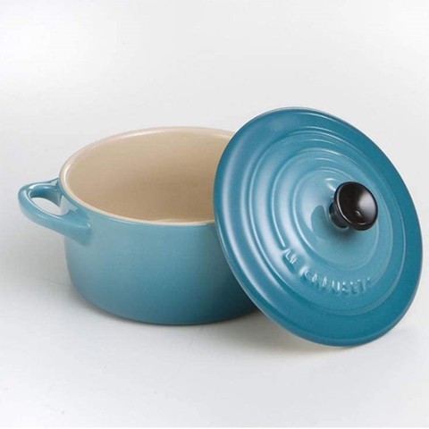 Nồi Gốm Le Creuset Mini Cocotte 10cm 0,2L Caribbean [Made in France]