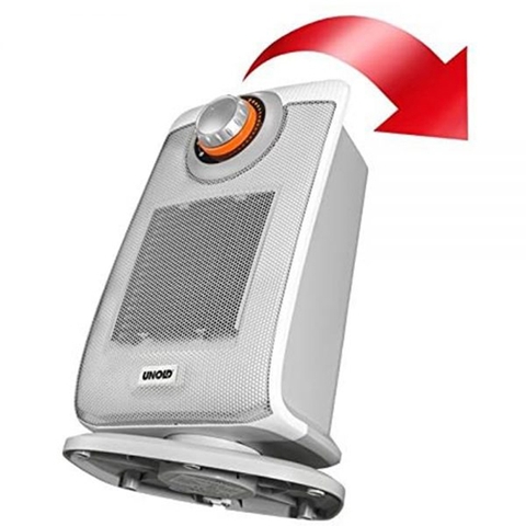 Quạt sưởi Unold 86440 Kermaik Heizlufter Bad White [Hàng Đức]