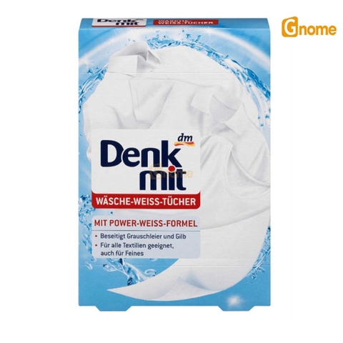 Miếng giặt tẩy trắng vải Denkmit 20 miếng [Hàng Đức]