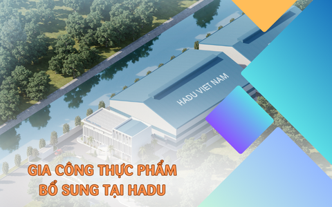 GIA CÔNG THỰC PHẨM BỔ SUNG TẠI HADU PHARMA