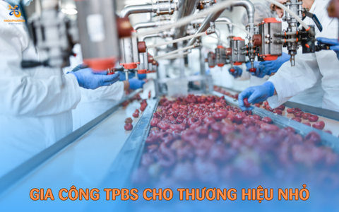 GIẢI PHÁP: GIA CÔNG TPBS DÀNH CHO CÁC THƯƠNG HIỆU NHỎ