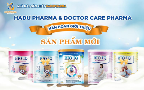 HADU PHARMA & DOCTOR CARE PHARMA HÂN HOAN GIỚI THIỆU SẢN PHẨM MỚI - BIO IQ