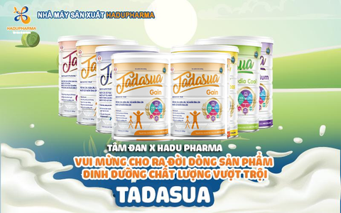 TÂM ĐAN x HADU PHARMA CHO RA MẮT SẢN PHẨM MỚI - TADASUA